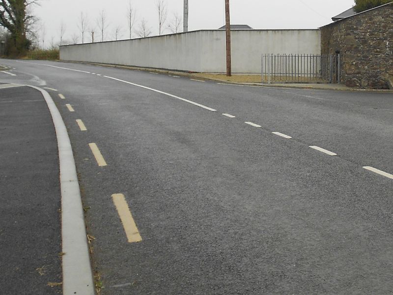 Work carried out at the R703 Regional Road. Work carried out by Eugene Foley Construction Limited.